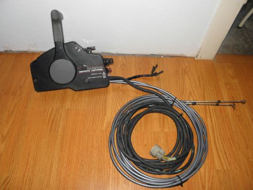 Honda outboard side mount control box w/cables, key, ect.
