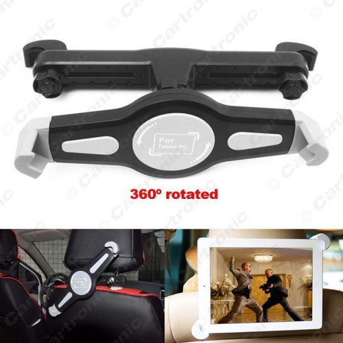 Car tablet pc mount back seat headrest holder stand bracket for ipad pc kit 4301