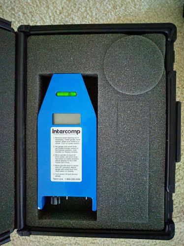 Intercomp 100008 100005 digital camber caster gauge with case, great condition!