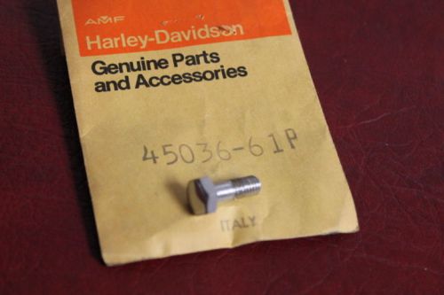 Harley-davidson aermacchi handlebar lever pivot pin 45036-61p new old stock jp