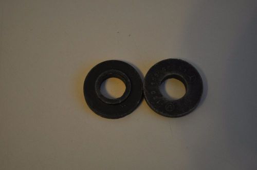Genuine mercedes benz pair of nos generator to mount rubber washer # 1201550081
