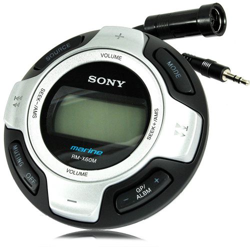New sony marine boat cd player rm-x60m/l wired remote control rmx60m rm-x60m