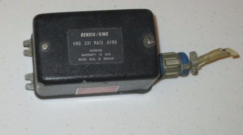 Bendix/king krg 331 rate gyro used condition pn 060-0024-00