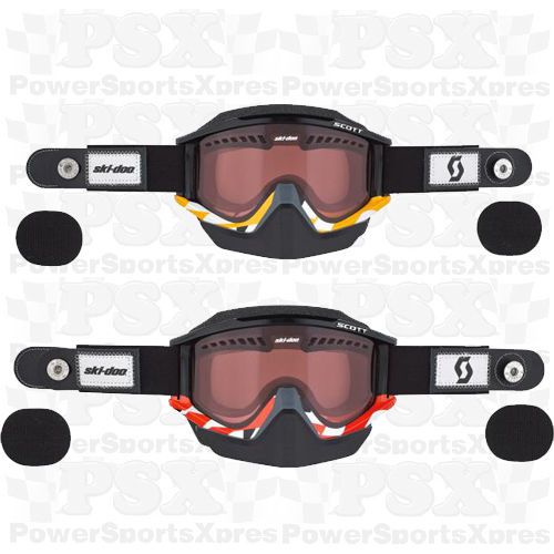Ski-doo helium speed strap snowmobile goggles by scott