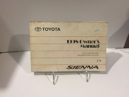 Toyota sienna 2007 owners manual