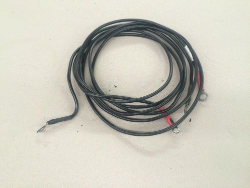 Mercury 25hp black and red battery cables p/n 88439a28, 88439a27