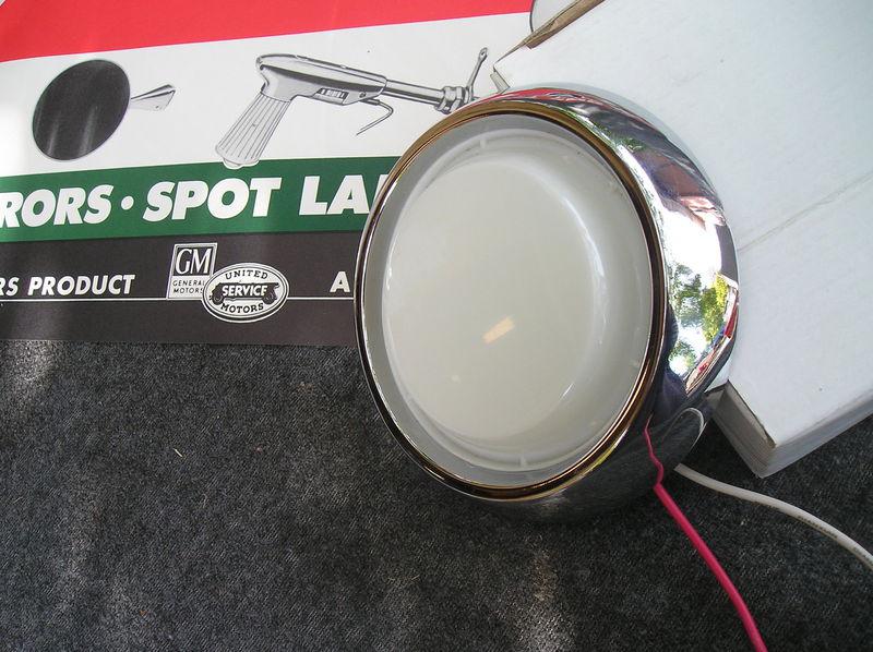 New replacement dome light assembly for the 55  56 57  58 59  60 chevrolet !