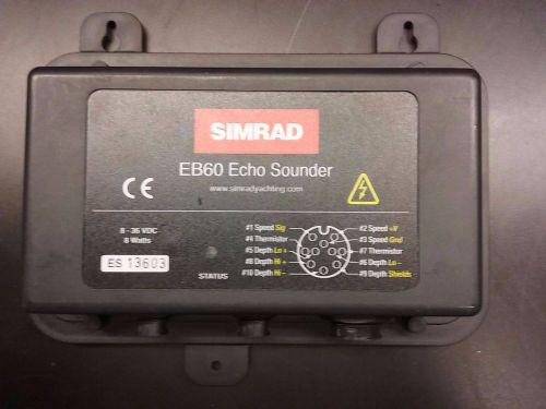 Simrad eb60 boat marine fish finder echo sounder module