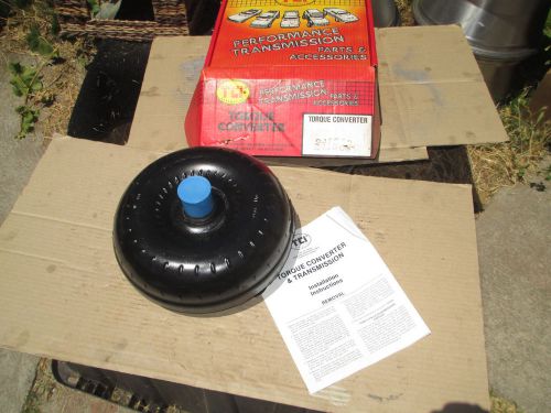 New tci auto torque converter saturday night special chevy powerglide 2000 stall