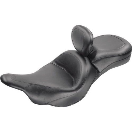 Mustang wide touring seat with driver backrest - 79631