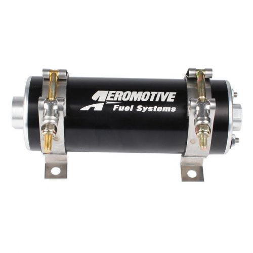 Aeromotive a750 fuel pump, orb-8 inlet, orb-6 outlet - black (11103)