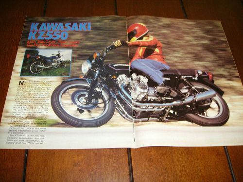 1980 kawasaki kz550  ***original article / specifications***