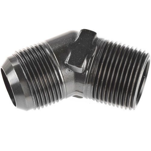 Jegs performance products 110136 black 45&amp;deg; flare fitting