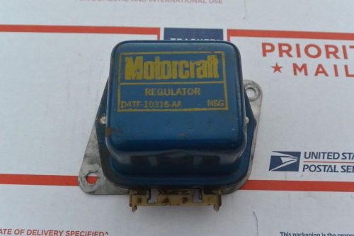 Motorcraft 12v voltage regulator d4tf-10316-aa ford
