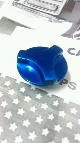 Apc honda billet oil cap blue also fits acura infinity vw and more