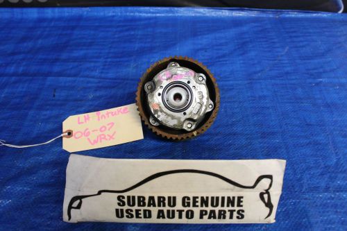 06-07 2006-2007 subaru impreza sti camshaft intake avcs cam gear 13322aa001 lh