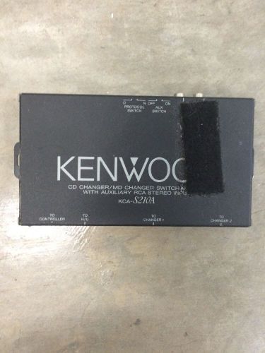 Kenwood kca-s210a switching unit with rca stereo input