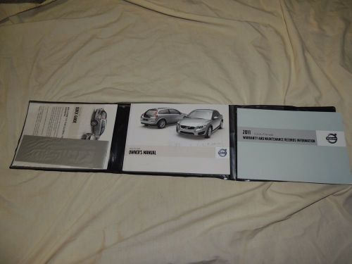 Volvo c30 c 30 owners manual wallet with case