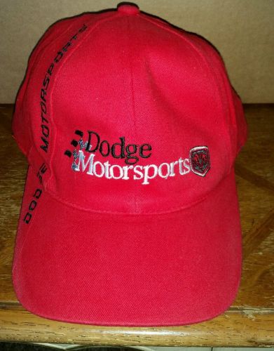 Red dodge motorsports hat