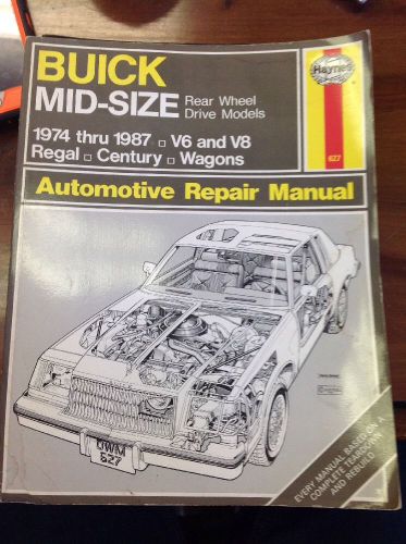 Haynes 1974-1987 buick mid size rear wheel drive repair manual
