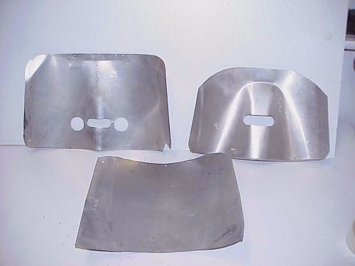 3 aluminum racing seat inserts for full containment nascar seats