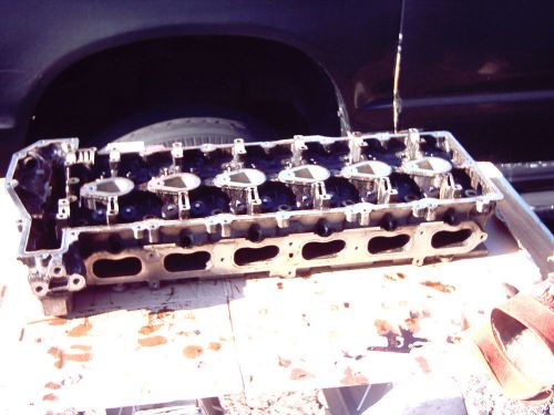 02-04 chevy trailblazer gmc envoy 4.2 l6 vin s oem parts cylinder head + valves