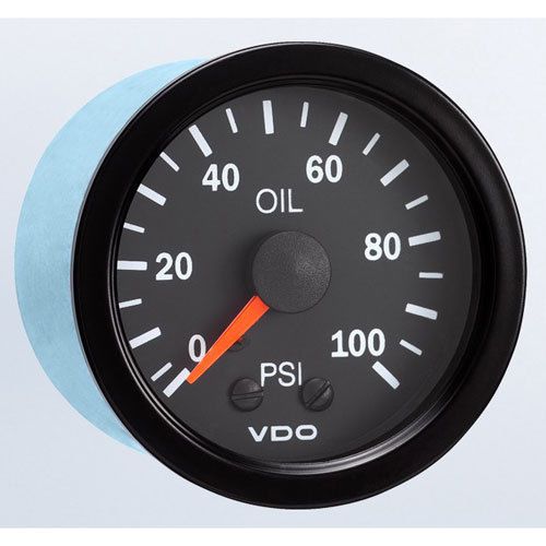 Vdo 150-1071 vision oil pressure gauge 2-1/16&#034; mechanical