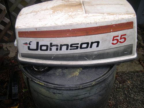 Johnson 55hp seahorse outboard motor engine cowling hood
