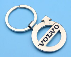 Hot gift - car logo key chain metal keychain key ring for volvo-