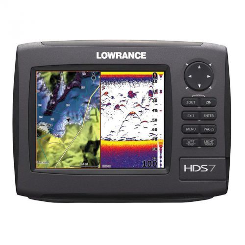 New lowrance hds-7 gen2 us basemap with transducer 83/200khz 000-10533-001
