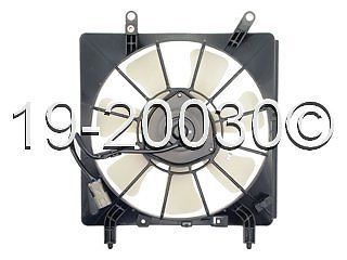 Brand new radiator or condenser cooling fan assembly fits acura rsx