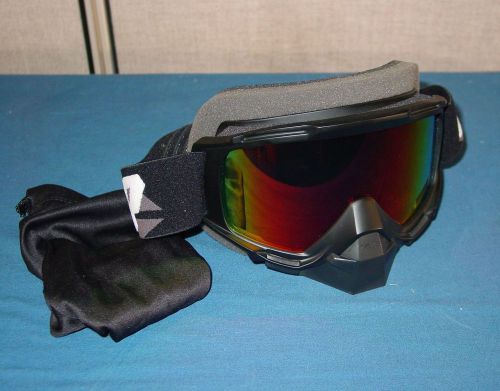 Fxr racing black mission goggles