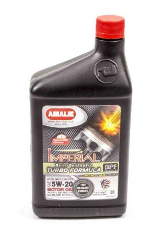 Amalie imperial turbo 5w20 motor oil 1 qt p/n 71046-56
