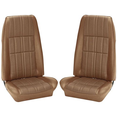 Mustang seat covers tmi. 1972 1973 medium ginger deluxe cover