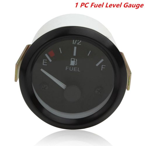 2&#034;led universal car fuel level gauge meter with fuel sensor e-1/2-f pointer