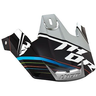 Thor verge stack 2015 replacement visor black/silver