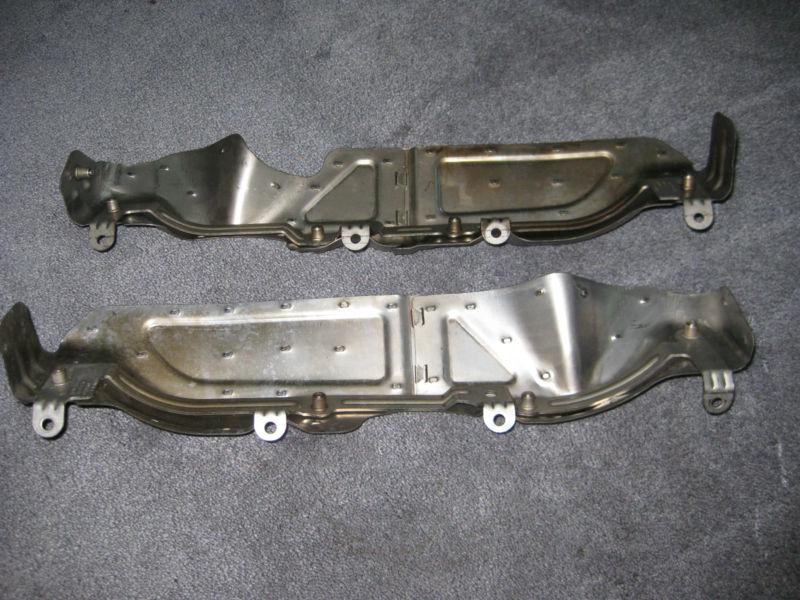 Bmw s85 protective covering shields for exhaust manifold headers m5 m6 e60 e63