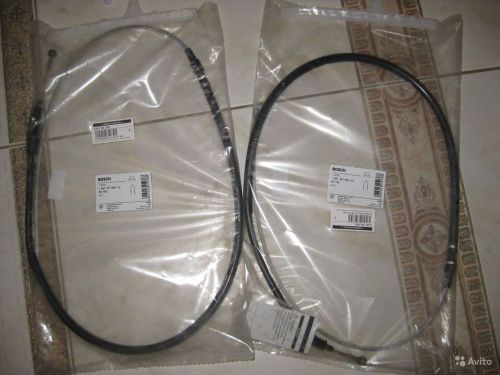 Set of 2 genuine parking brake cables 1k0-609-721-bb