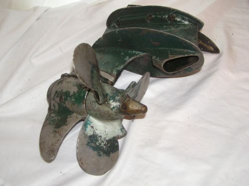 Johnson outboard motor sd-15 1946-1948 lower unit with prop