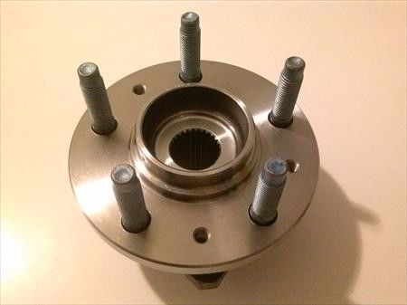 99 to 03 ford windstar front 5 lug wheel hub &amp; bearing assembly new 1f2z-1104-aa