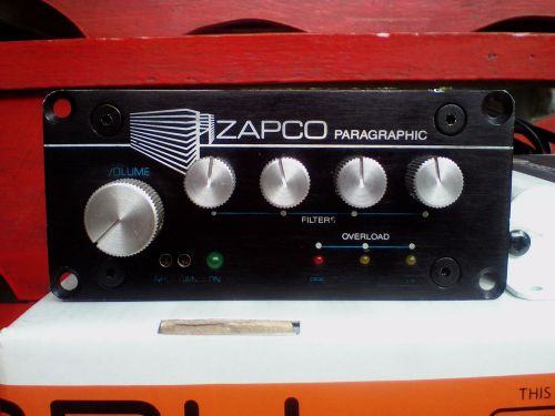 Heritage zapco px paragraphic equalizer electronic crossover old school rare