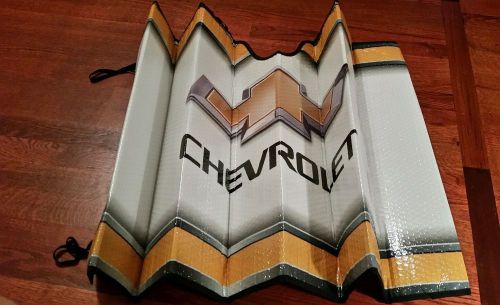 Chevrolet accordion sunshade