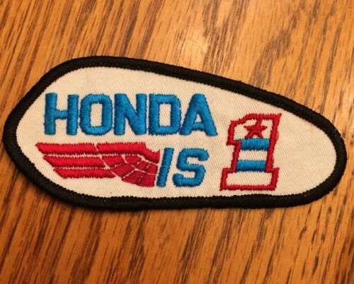 Vintage honda racing patch used