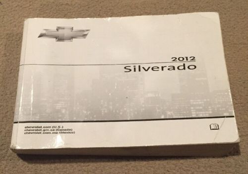 2012 chevrolet silverado owners manual