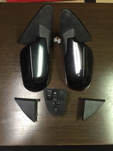 2002-2006 acura rsx type s black l&amp;r side mirror&#039;s  s6m l1 r1