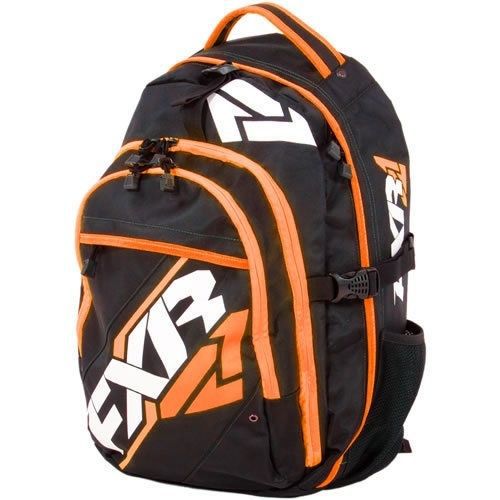 Fxr motion backpack gear bag- black / orange - new - great gift!