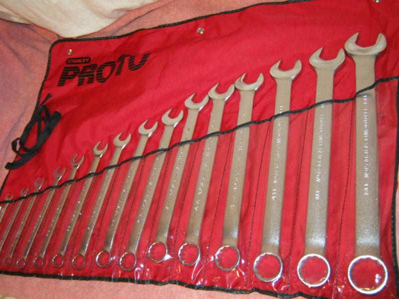 Proto tools anti slip wrench set 15pc sae 5/16" to 1/1/4"