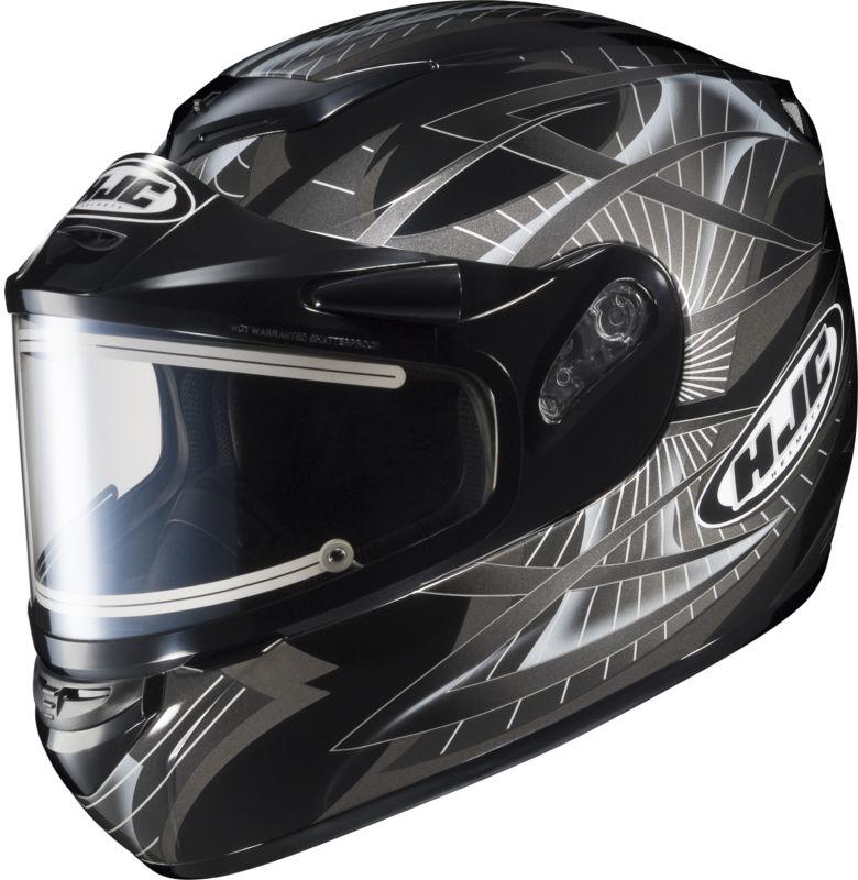 Hjc cs-r2 storm full face motorcycle helmet electric shield black size x-large