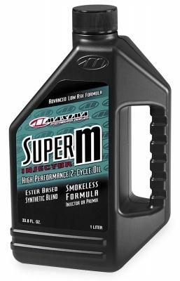 Maxima super m injector oil 1l. 28901,,atv snowmobile,dirtbike.racing