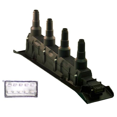 Ignition coil pack cassette - saab 9-3 9-5 - 2.0l 2.3l 4cyl 55559955 - new